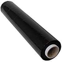 Los mejores  - Rollo fuerte para envolver de REALPACK®- de núcleo enrasado negro- paleta retráctil- para envolver con película de…